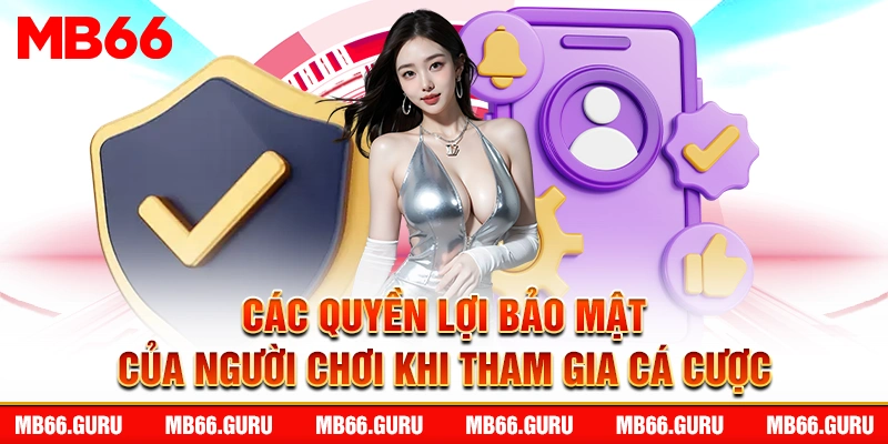 Các quyền lợi bảo mật của người chơi khi tham gia cá cược